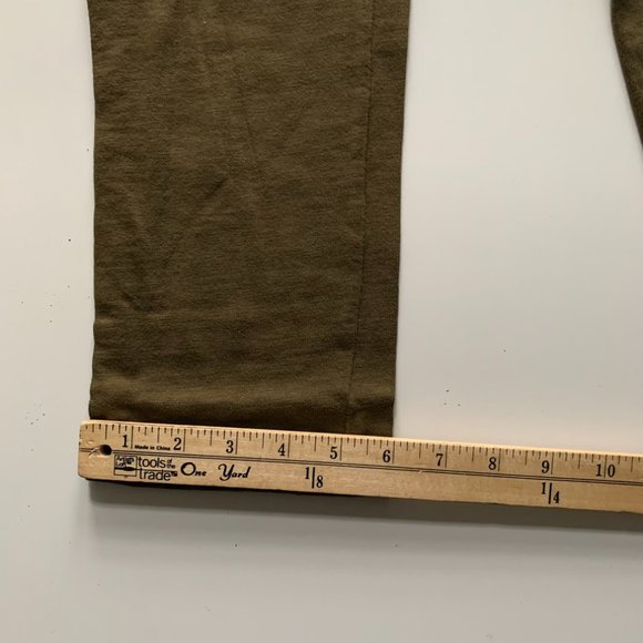 CREWCUTS military green jersey jogger size 10 - Picture 8 of 11